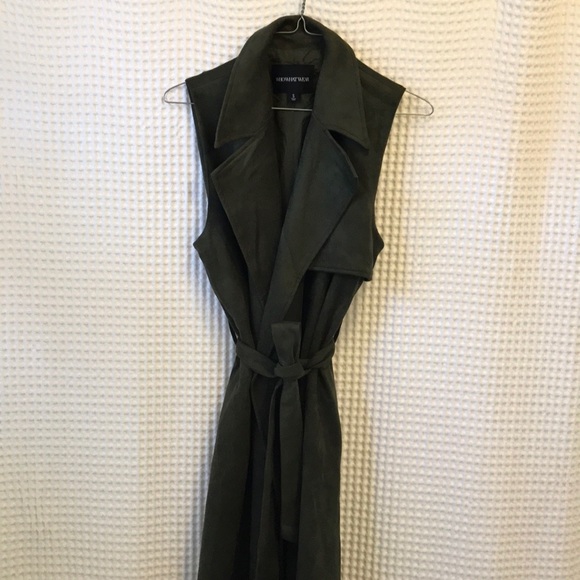Who What Wear Jackets & Blazers - Long Vest with Tie